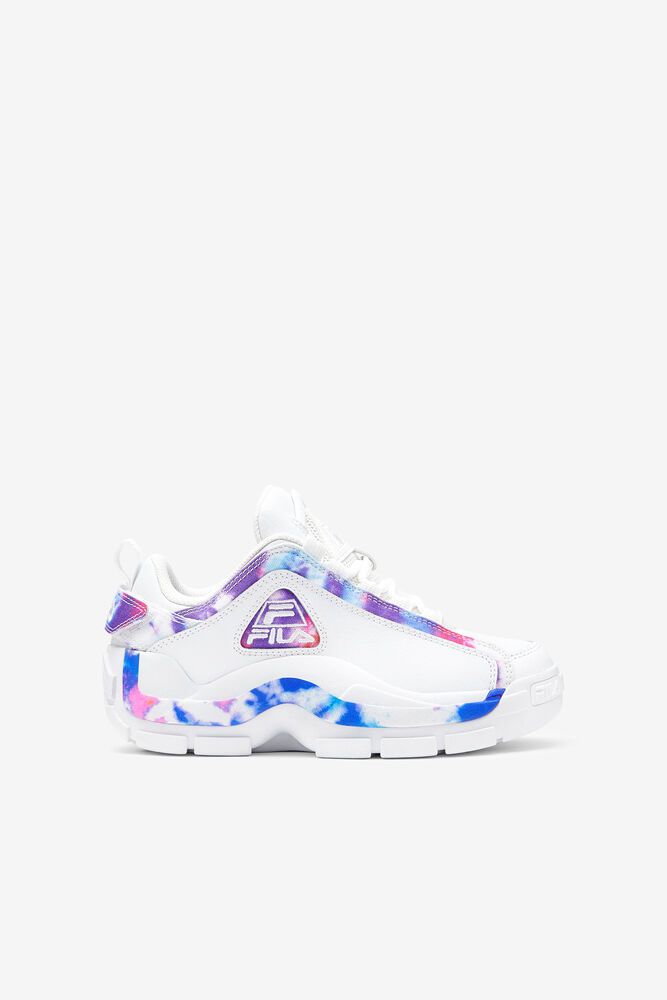 Fila Lasten Tennarit Grant Hill 2 Tie Dye Matalavartiset Valkoinen - XWPJ-31872